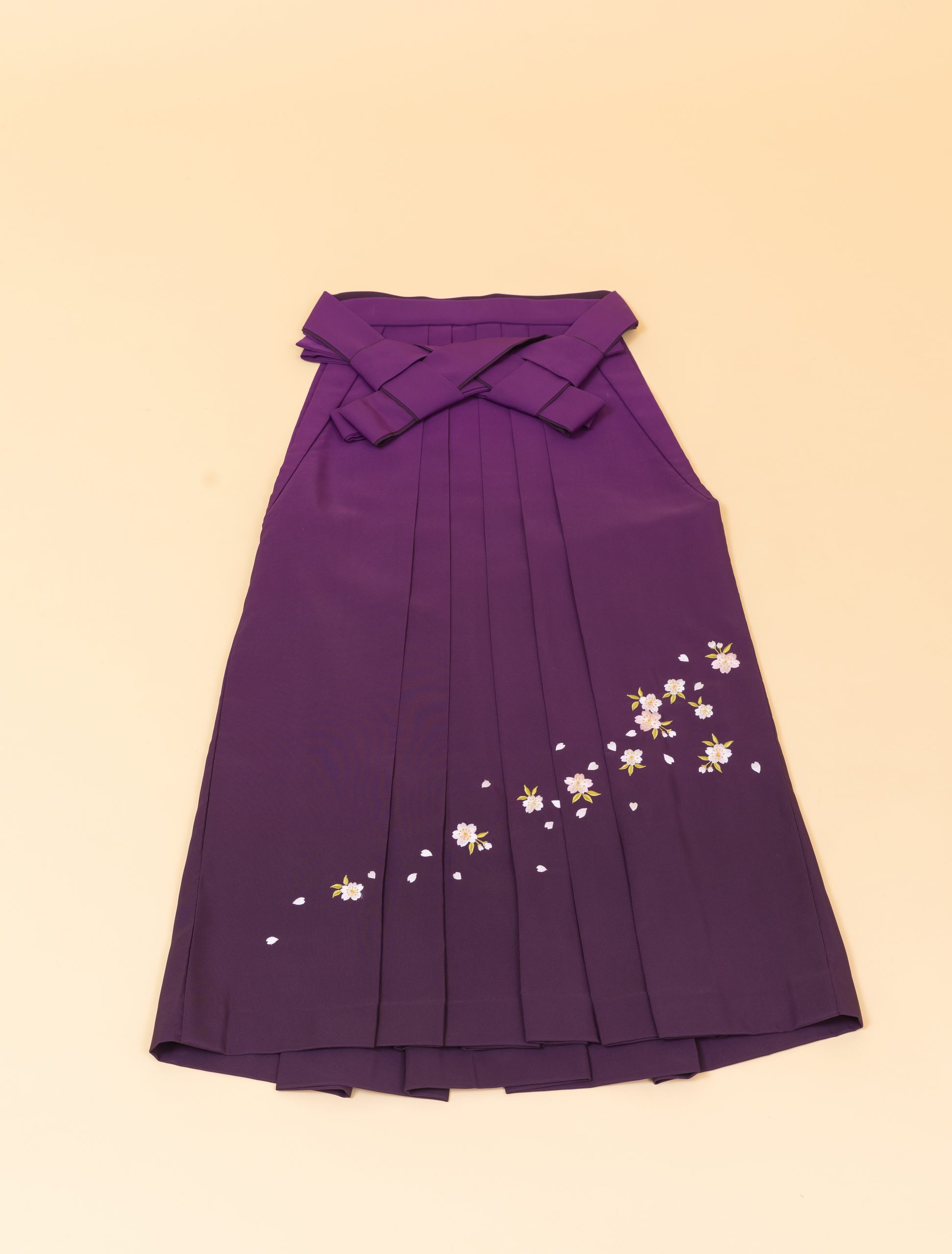 紫 ボカシ 小桜刺繍（940282）