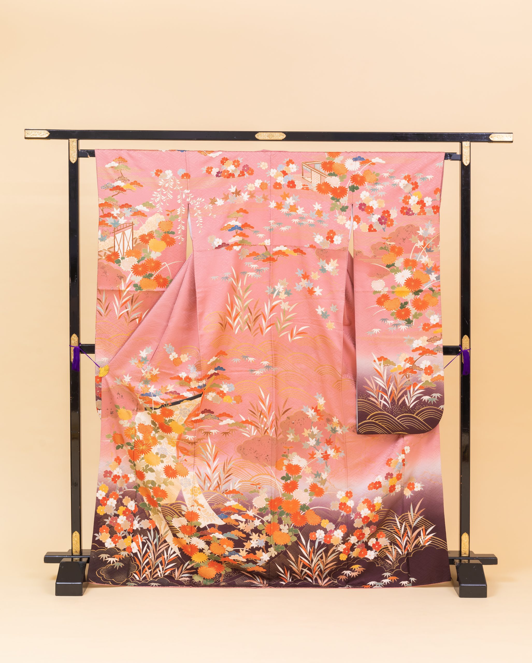 サーモンピンク裾茶色(0600165)